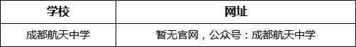 成都市成都航天中學(xué)網(wǎng)址是什么？
