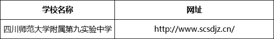 廣安市四川師范大學(xué)附屬第九實(shí)驗(yàn)中學(xué)網(wǎng)址是什么？