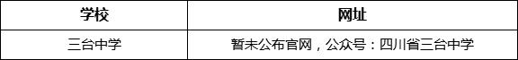 綿陽市三臺中學(xué)網(wǎng)址是什么？