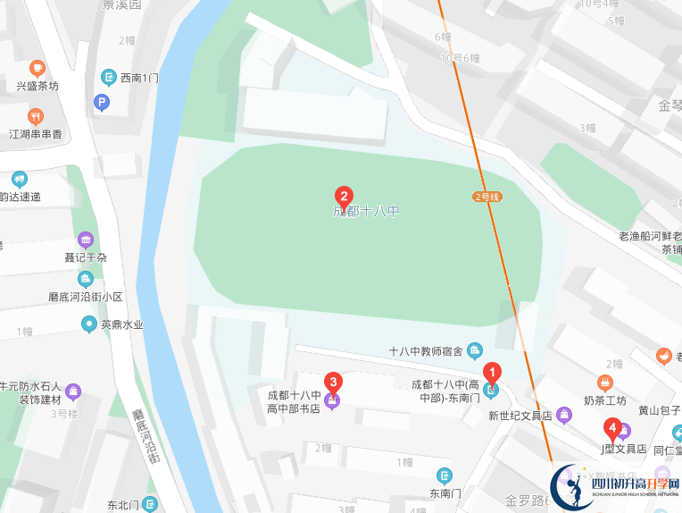 成都十八中學(xué)校地址在哪里？