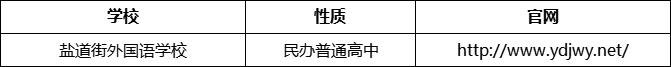成都市鹽道街外國語學(xué)校官網(wǎng)、網(wǎng)址、官方網(wǎng)站